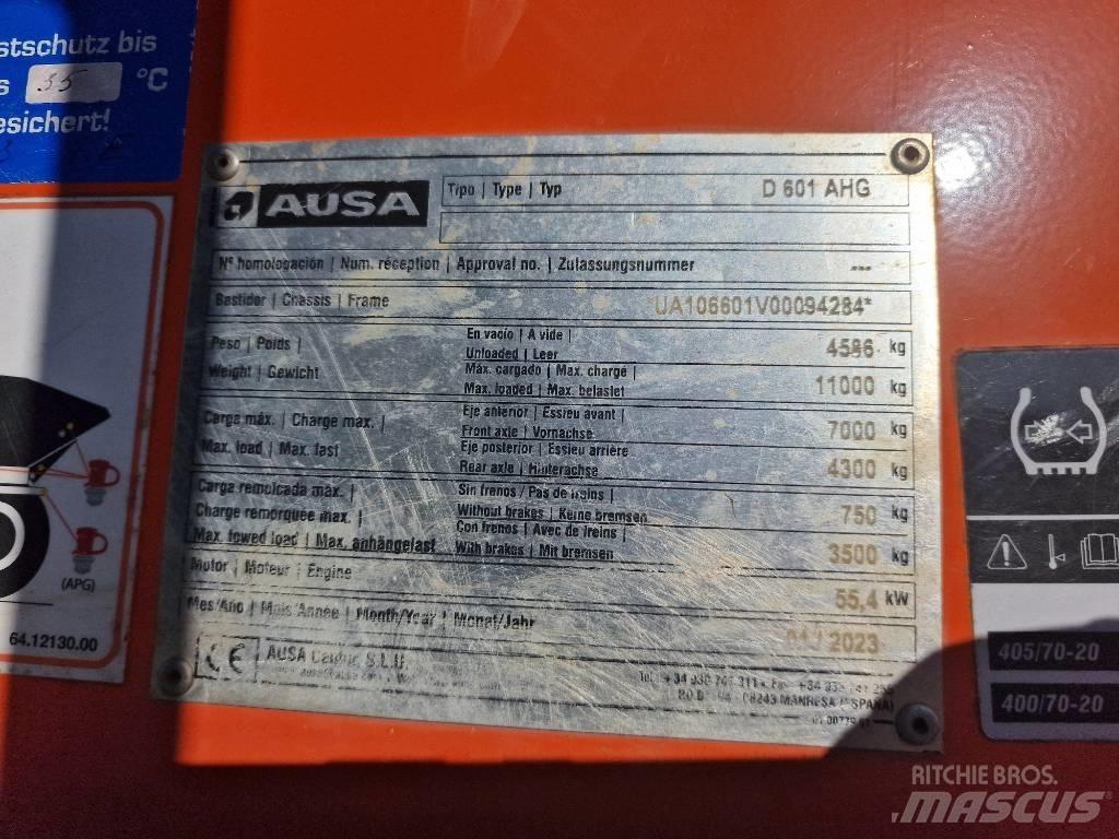 Ausa D601AHG Articulated Dump Trucks (ADTs)