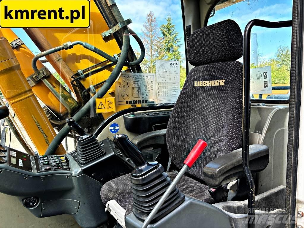 Liebherr A 314 Wheeled Excavators