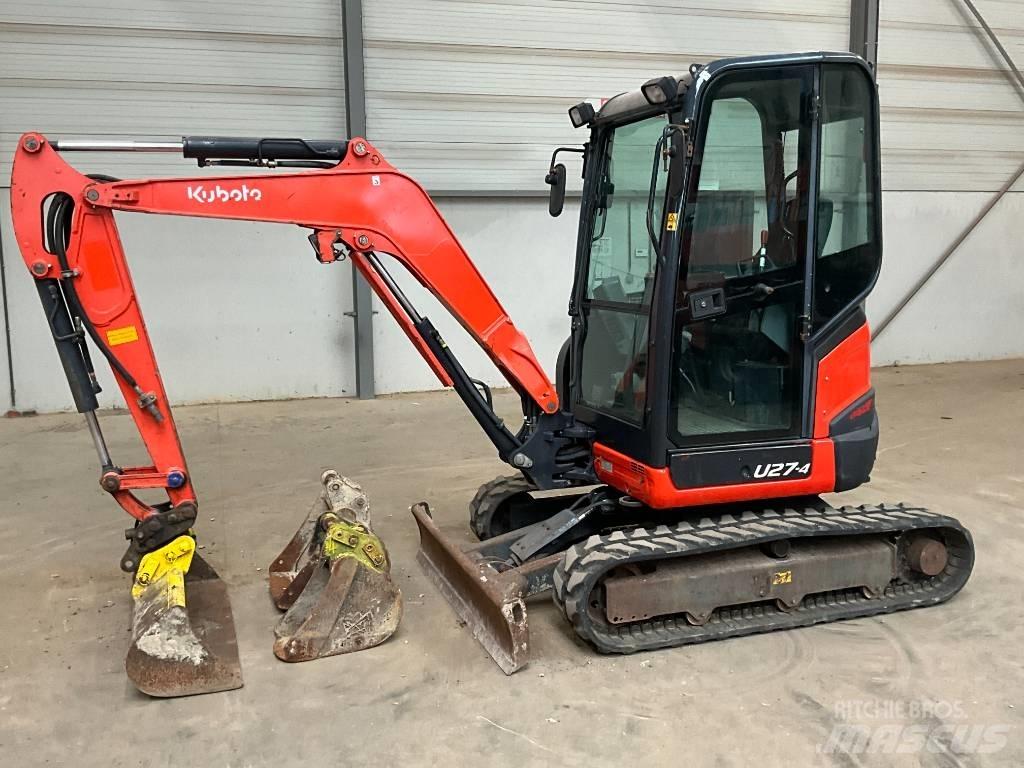 Kubota U 27-4 Mini Excavators <7t (Mini Diggers)