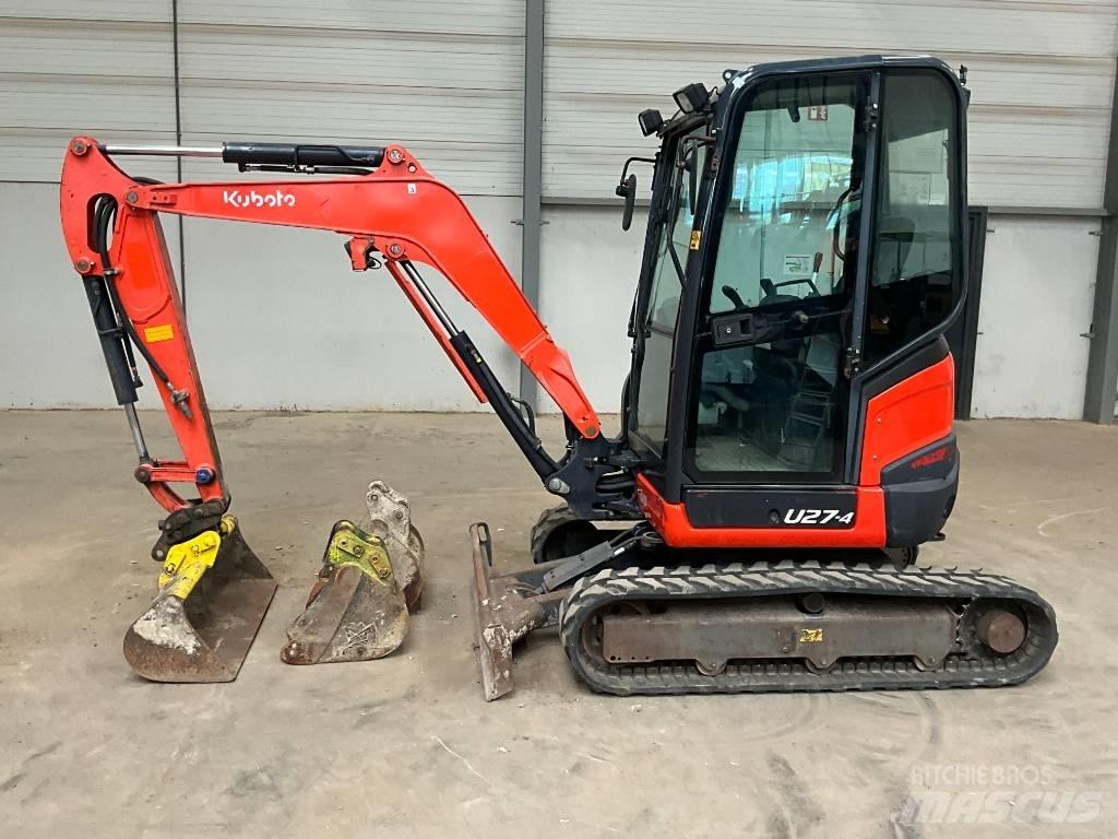 Kubota U 27-4 Mini Excavators <7t (Mini Diggers)