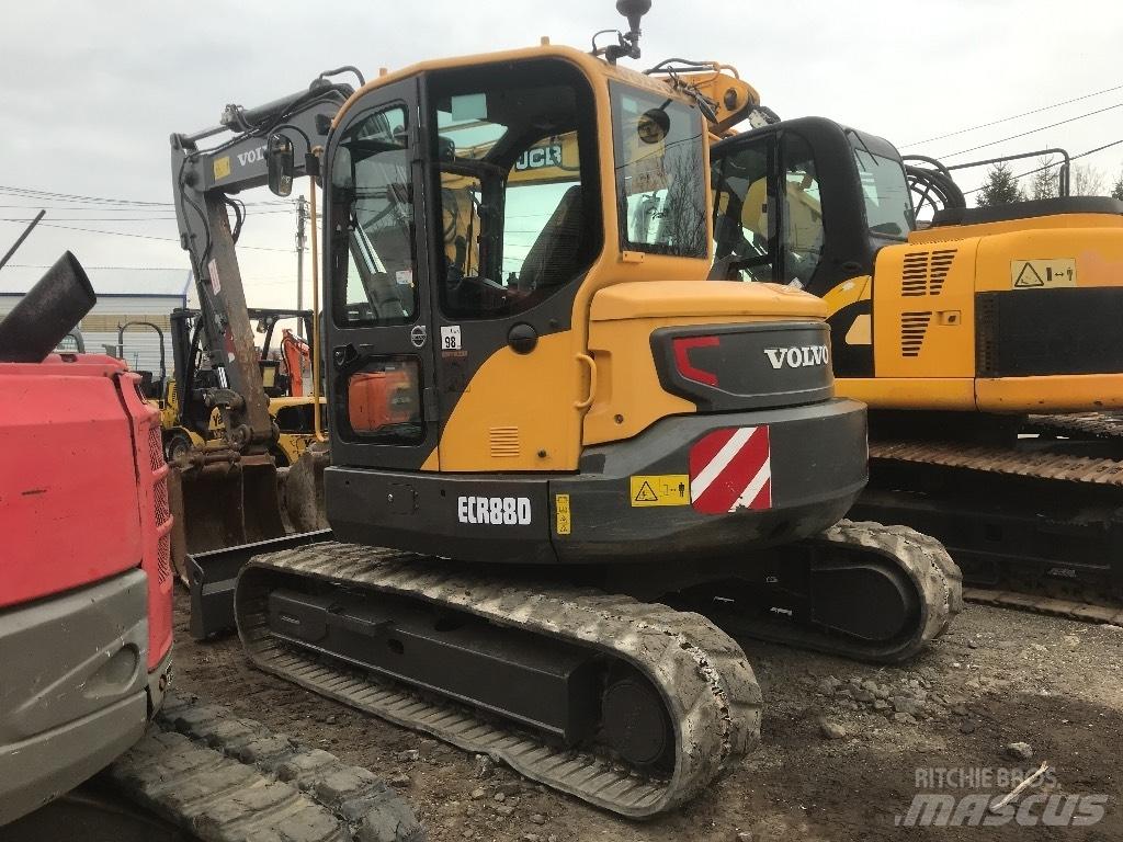 Volvo ECR 88 D Mini excavators  7t - 12t