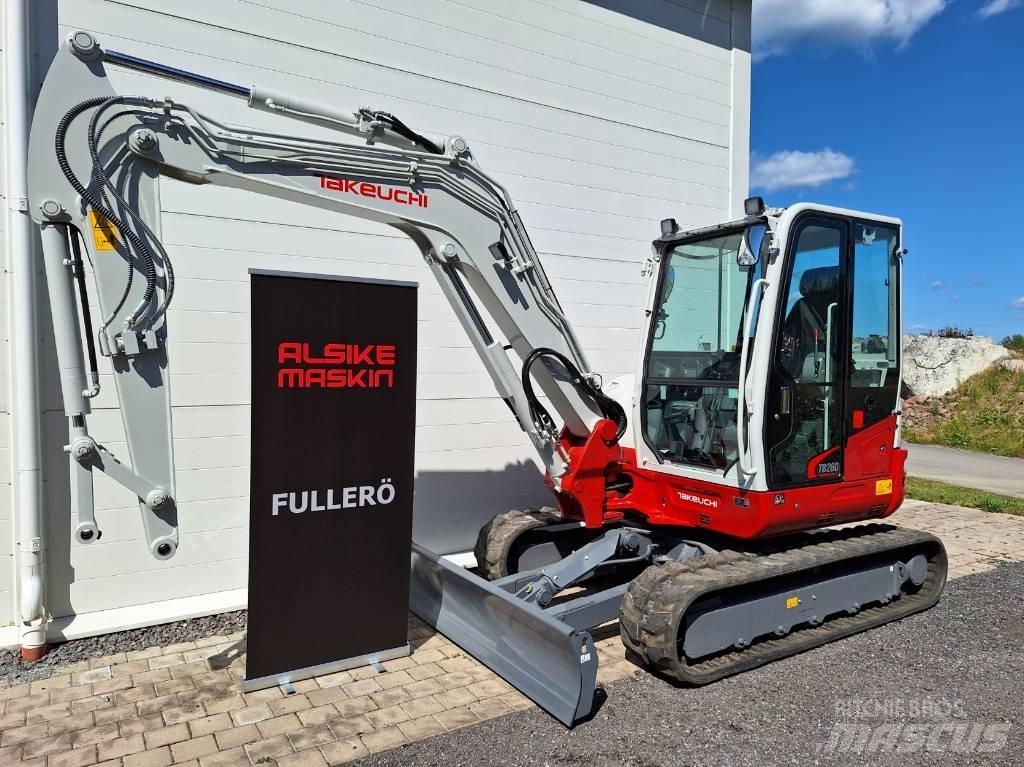 Takeuchi TB260 Mini Excavators <7t (Mini Diggers)