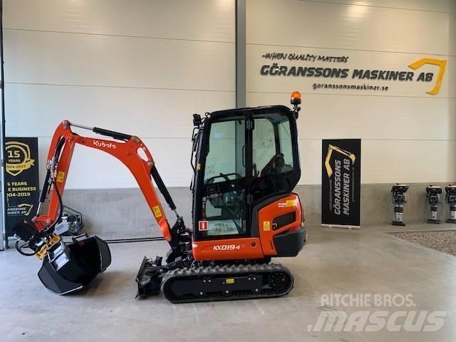 Kubota KX 019-4 Mini Excavators <7t (Mini Diggers)