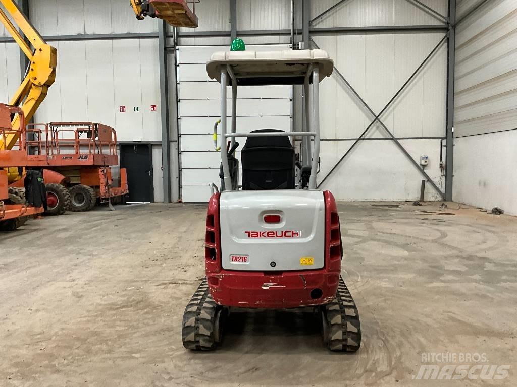 Takeuchi TB 216 Mini Excavators <7t (Mini Diggers)