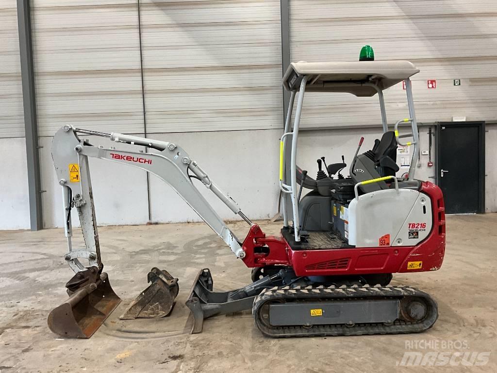 Takeuchi TB 216 Mini Excavators <7t (Mini Diggers)