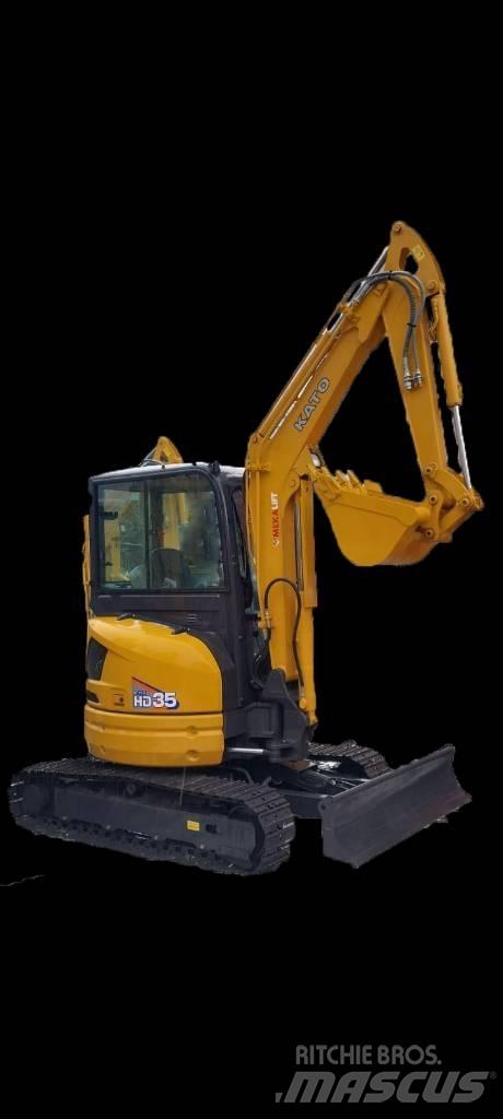 Kato HD35 Mini Excavators <7t (Mini Diggers)