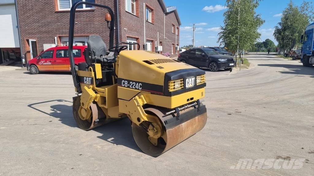 CAT CB 224 C Twin drum rollers