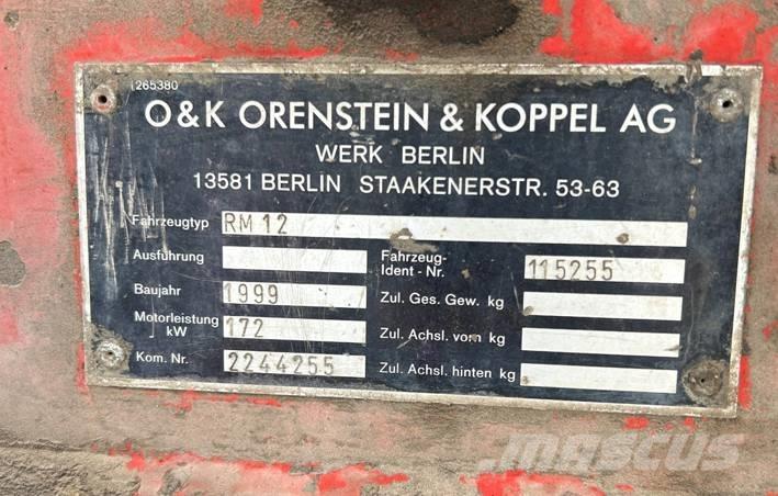 O&K RH 12 Waste Shredders