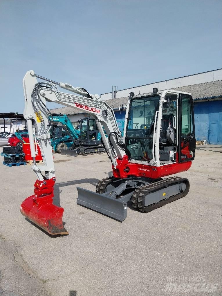 Takeuchi TB230 Mini Excavators <7t (Mini Diggers)