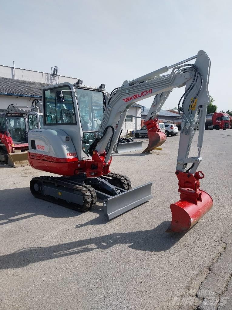 Takeuchi TB230 Mini Excavators <7t (Mini Diggers)