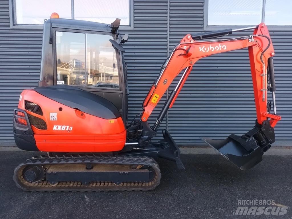 Kubota kx61-3 Mini Excavators <7t (Mini Diggers)