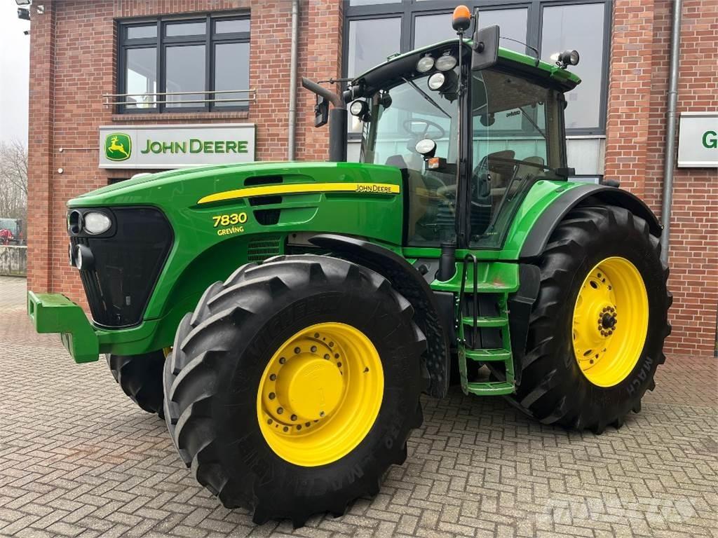 John Deere 7830 Tractors
