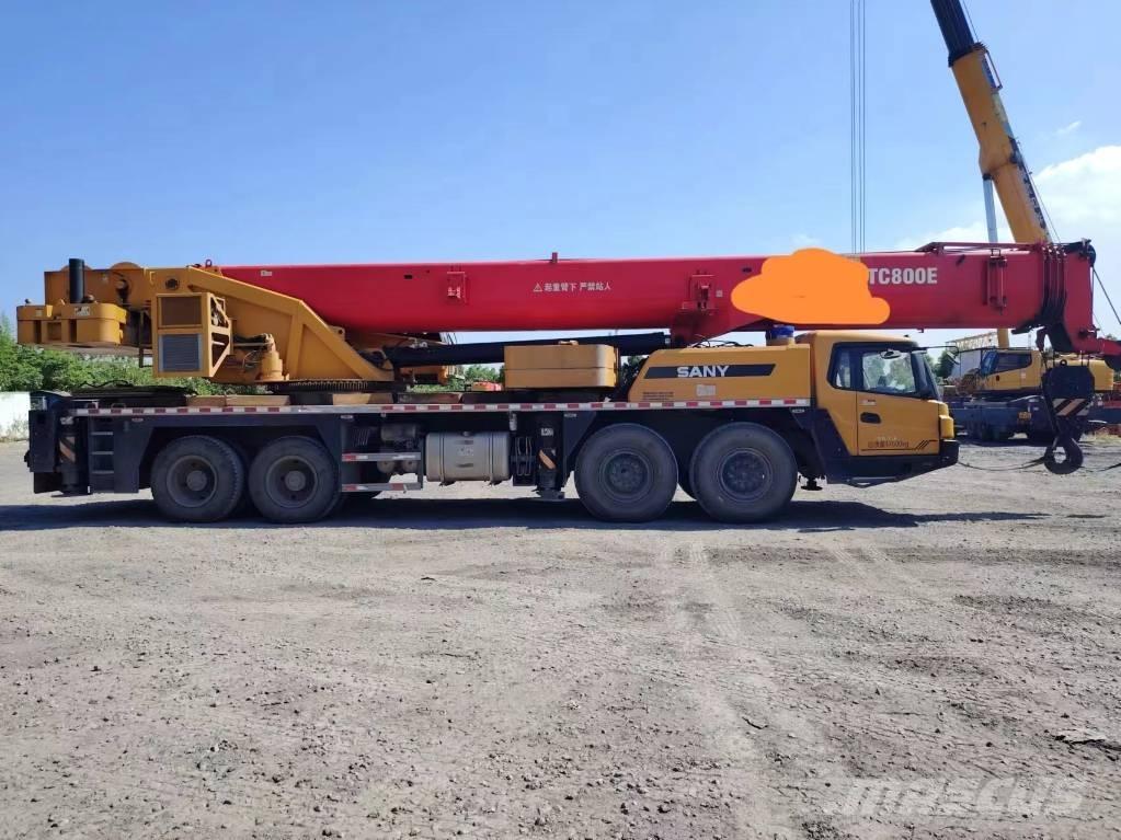 Sany STC800E5 Mobile and all terrain cranes
