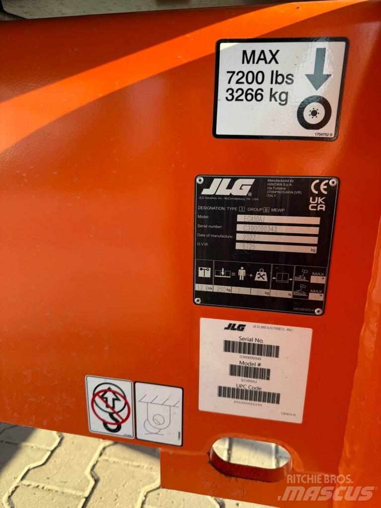 JLG EC450AJ Articulated boom lifts