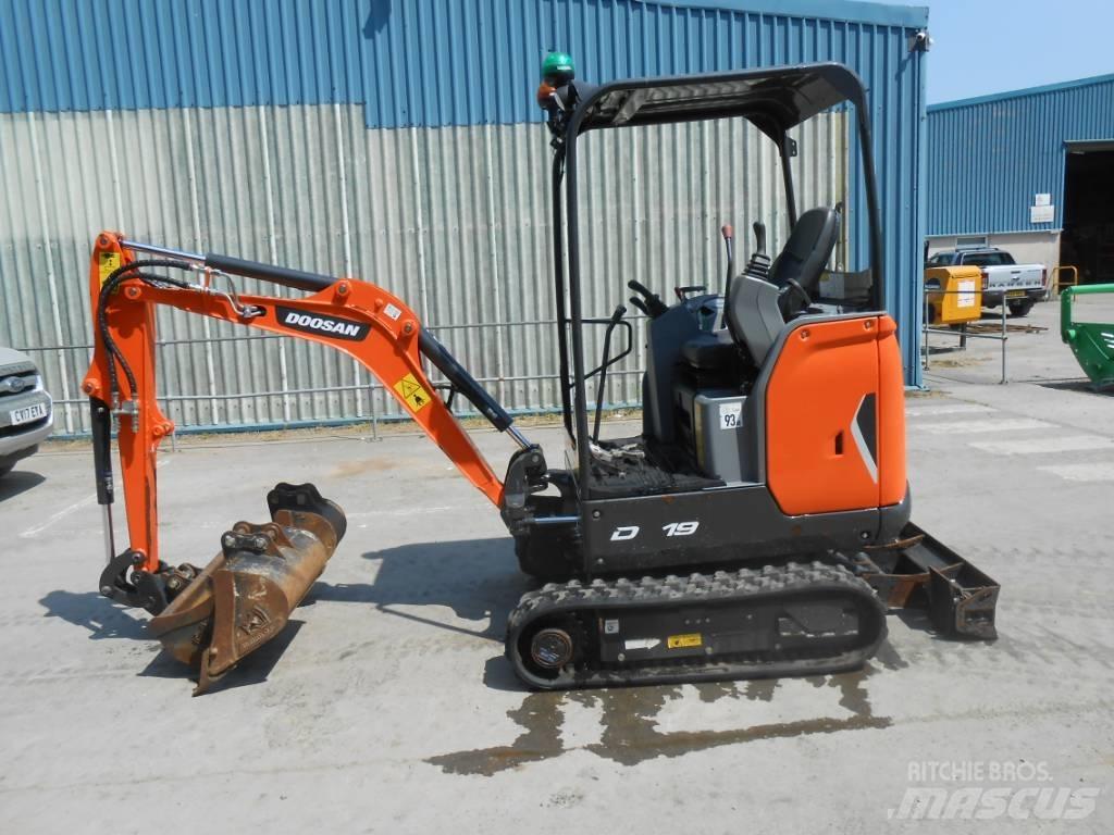 Doosan DX 19 Mini Excavators <7t (Mini Diggers)