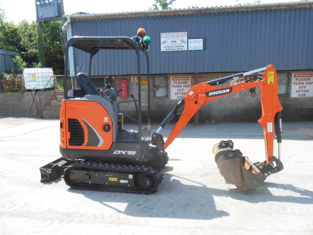 Doosan DX 19 Mini Excavators <7t (Mini Diggers)