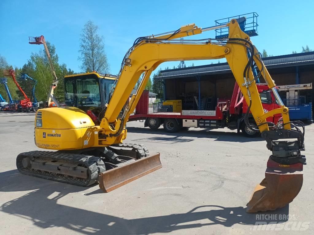 Komatsu PC 80 MR-3 Mini excavators  7t - 12t