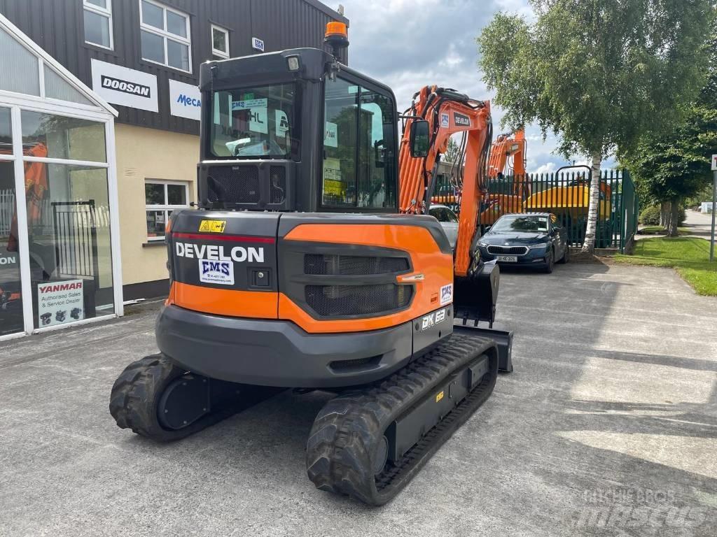 Develon DX 63-7 Mini Excavators <7t (Mini Diggers)