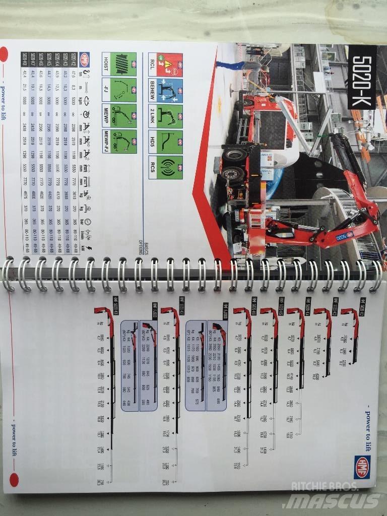 HMF 5020K6 Knuckleboom cranes