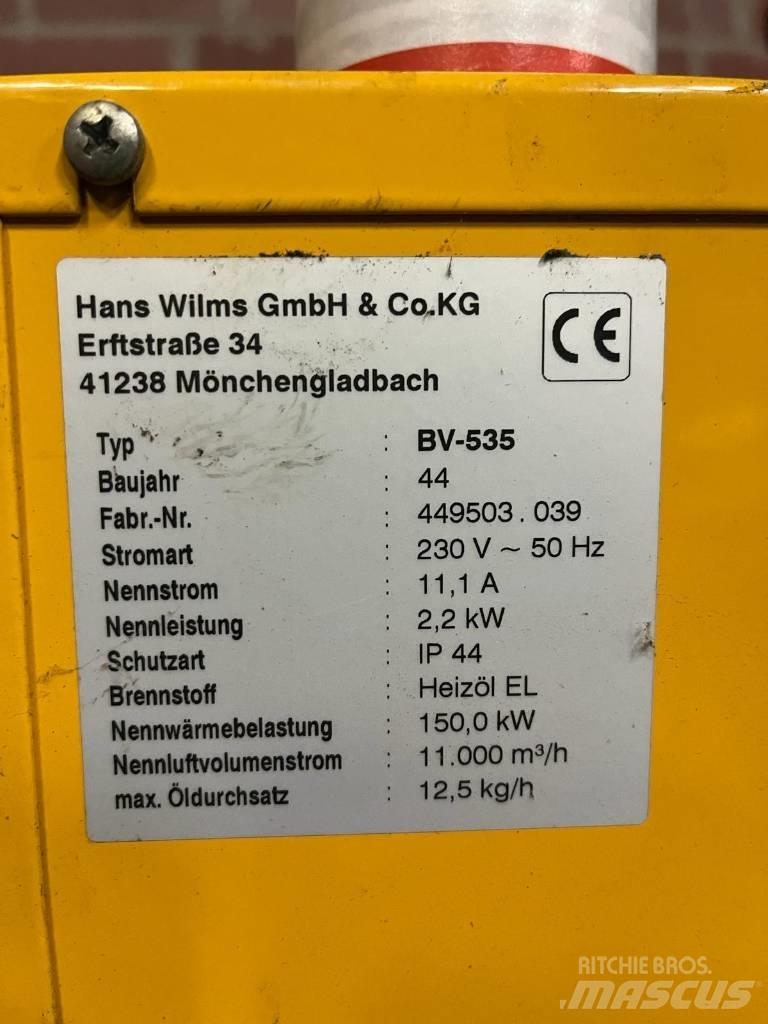 Wilms BV 535 Used Ground Thawing Equipment