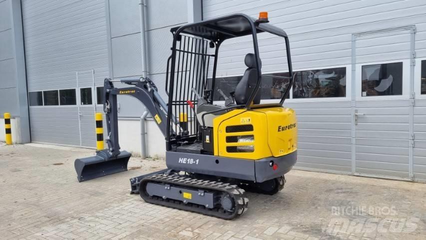 Eurotrac HE 18 Mini Excavators <7t (Mini Diggers)