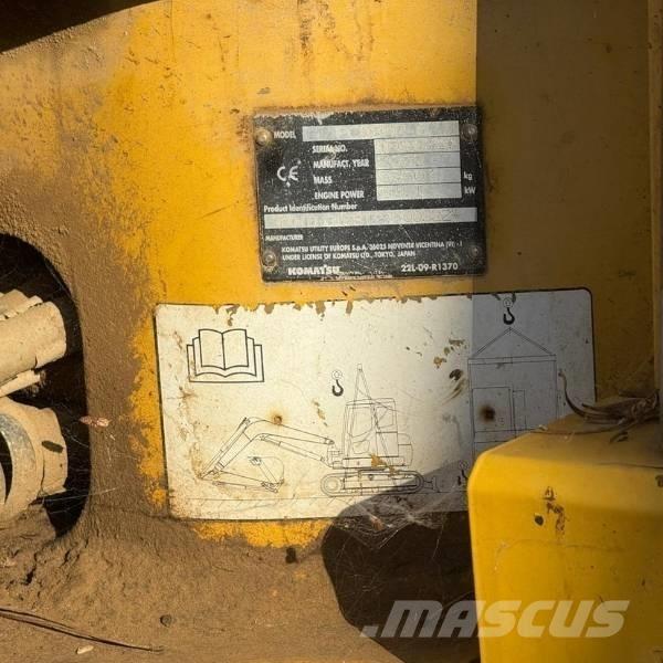Komatsu PC88MR Mini excavators  7t - 12t