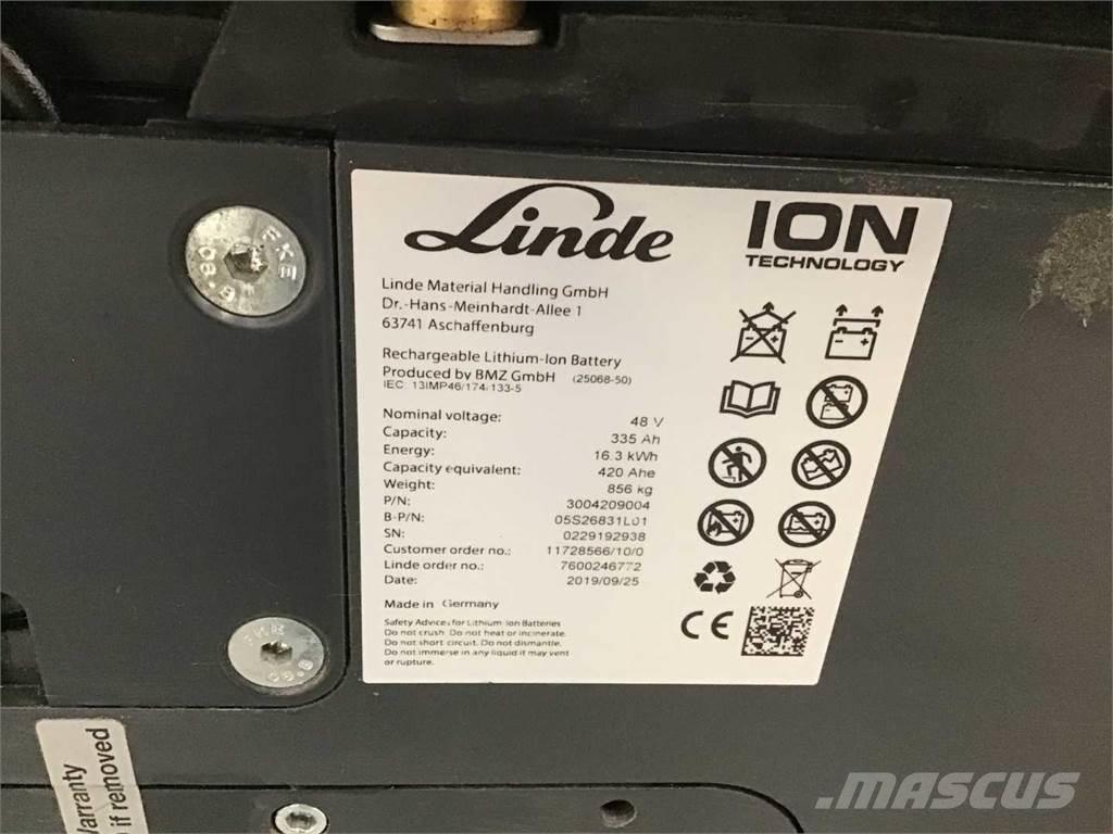 Linde E16 ION Electric Forklifts