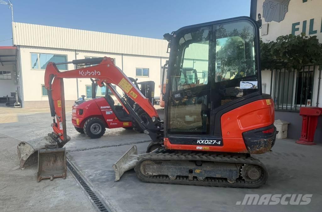 Kubota KX 027-4 Mini Excavators <7t (Mini Diggers)