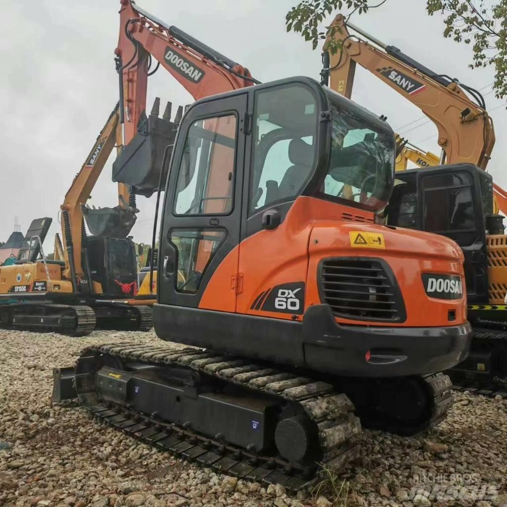 Doosan DX60 Mini Excavators <7t (Mini Diggers)