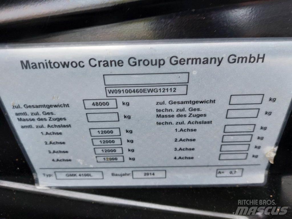 Grove GMK4100L Mobile and all terrain cranes