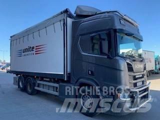Scania R580 Flisbil Wood Chippers