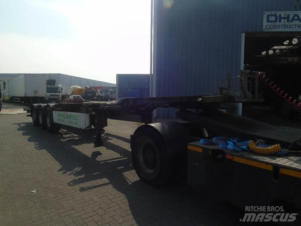 Pacton 3 AXLE Container trailers