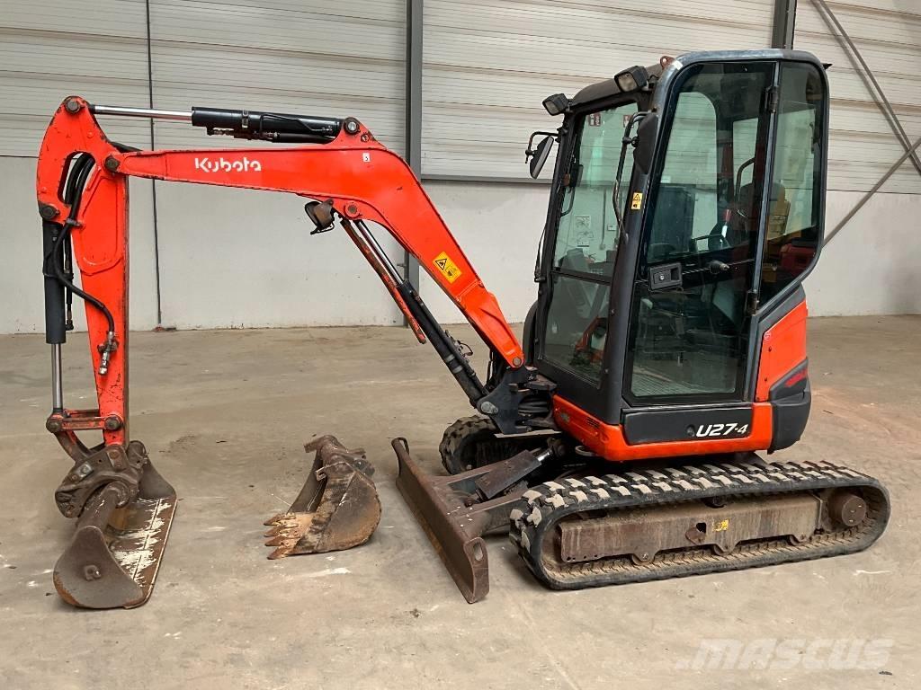 Kubota U 27-4 Mini Excavators <7t (Mini Diggers)