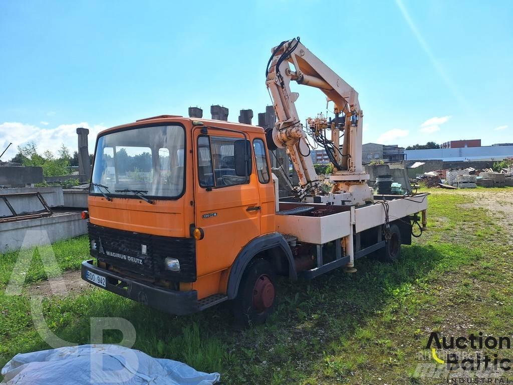Magirus 130 M 8 Flatbed Trucks