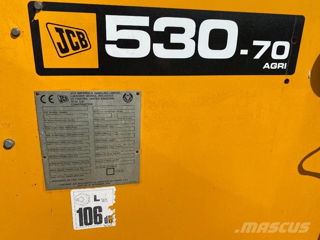 JCB 530-70 Agri Telehandlers for Agriculture