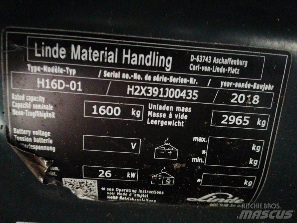 Linde H16D-01 Diesel Forklifts