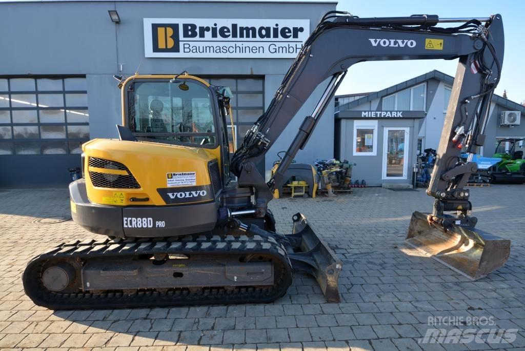 Volvo ECR 88 D Pro Mini excavators  7t - 12t