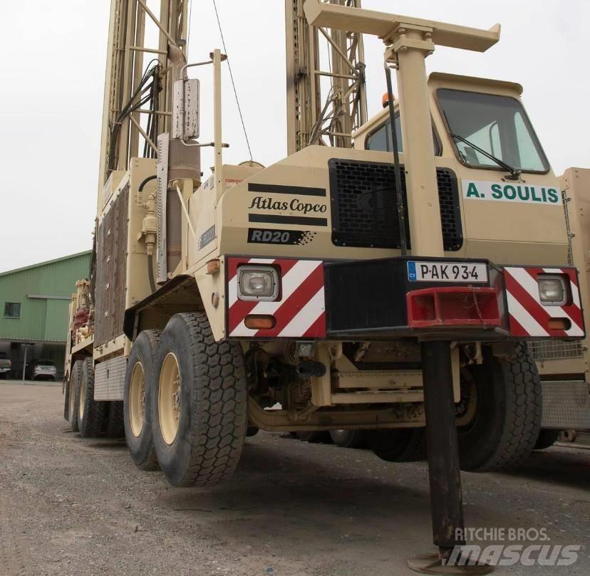 Atlas Copco RD 20 II Digger Derricks trucks