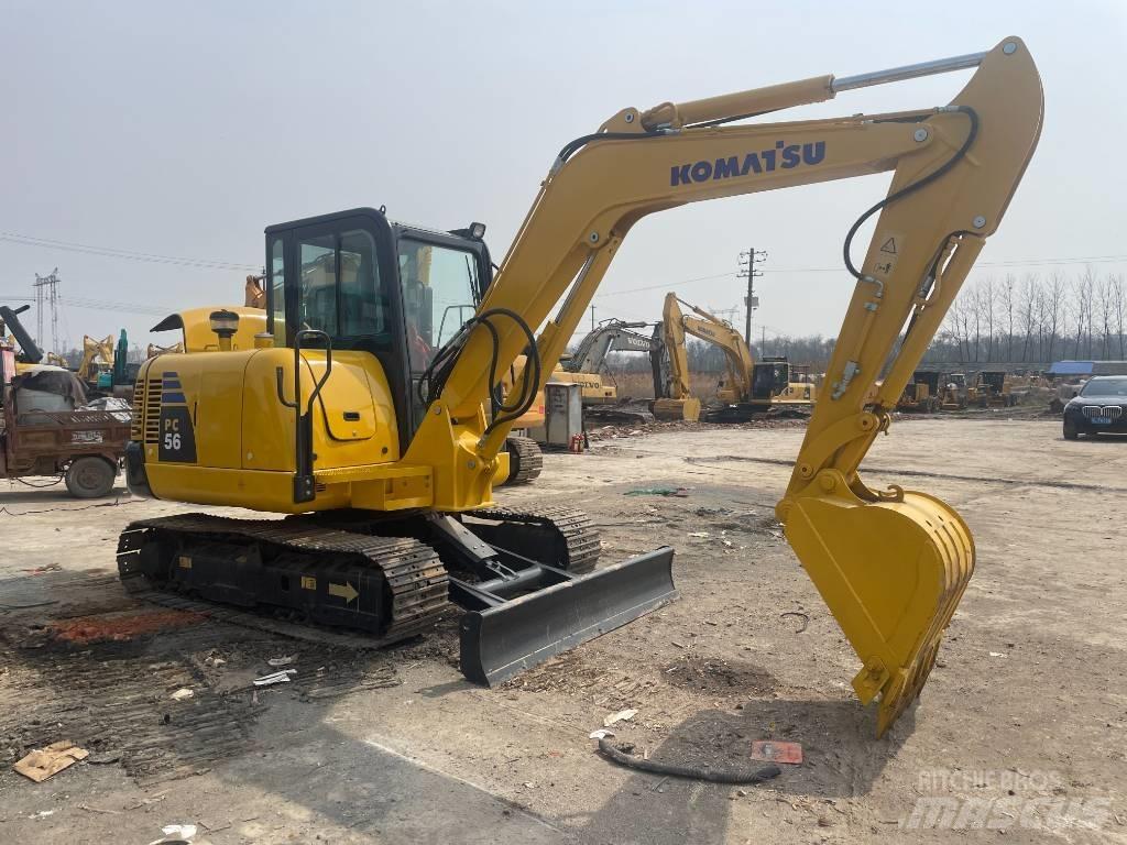 Komatsu PC56 Mini Excavators <7t (Mini Diggers)