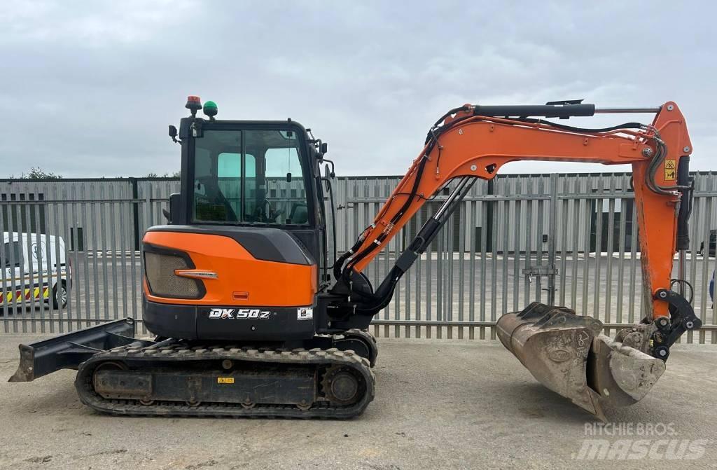 Doosan DX50Z-7 Mini Excavators <7t (Mini Diggers)