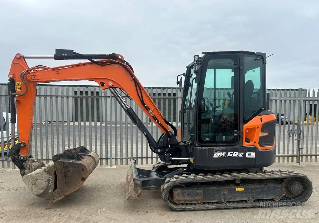Doosan DX50Z-7 Mini Excavators <7t (Mini Diggers)