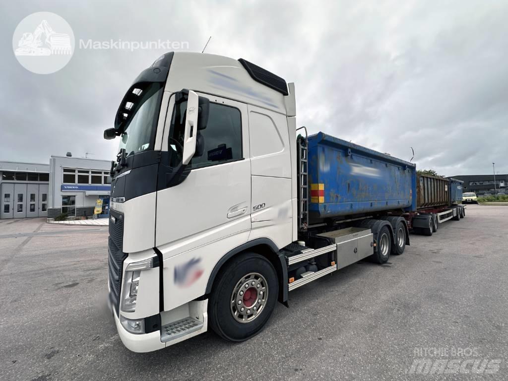 Volvo FH 500 EKIPAGE Hook lift trucks