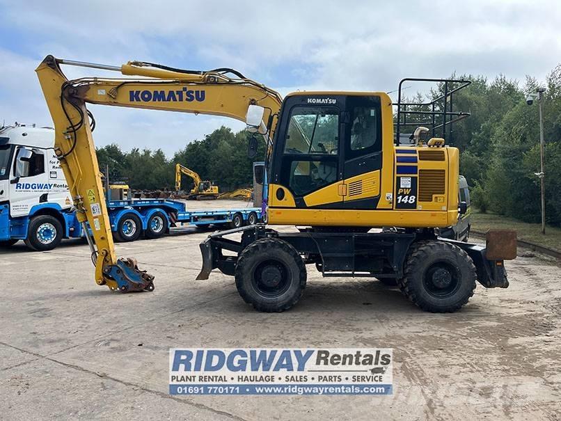 Komatsu PW 148-11 Wheeled Excavators
