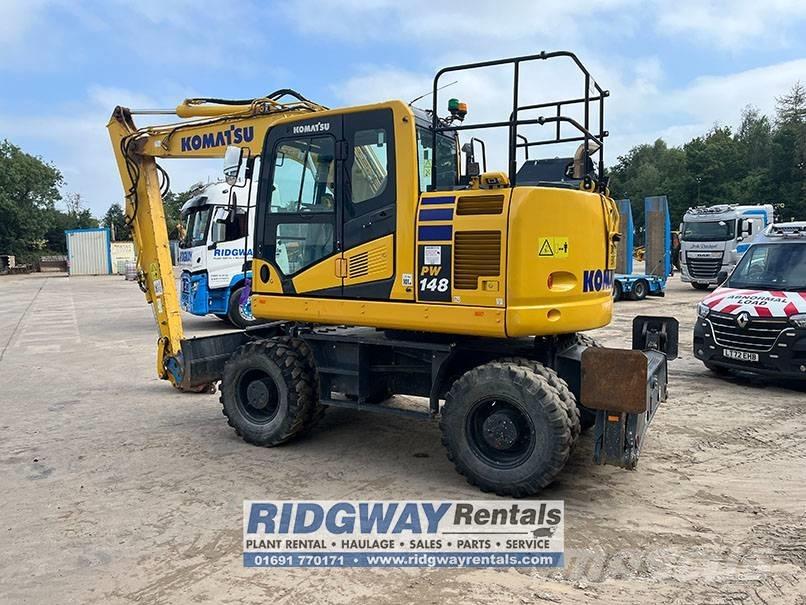 Komatsu PW 148-11 Wheeled Excavators