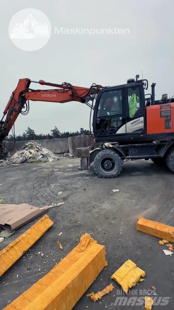 Hitachi ZX 170 W-6 Wheeled Excavators