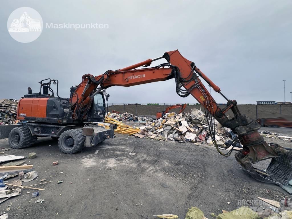 Hitachi ZX 170 W-6 Wheeled Excavators
