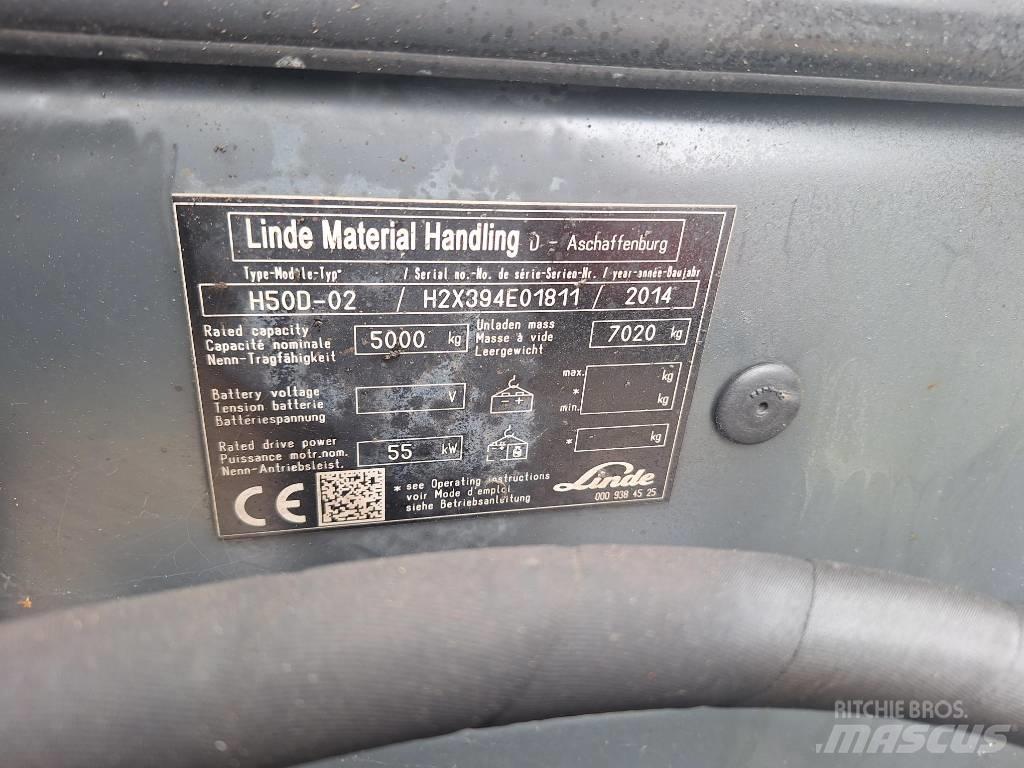 Linde H 50 D Diesel Forklifts