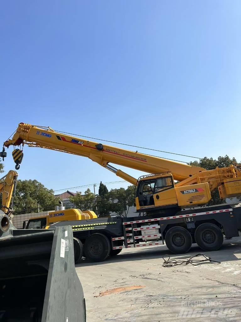 XCMG XCT 80 Mobile and all terrain cranes