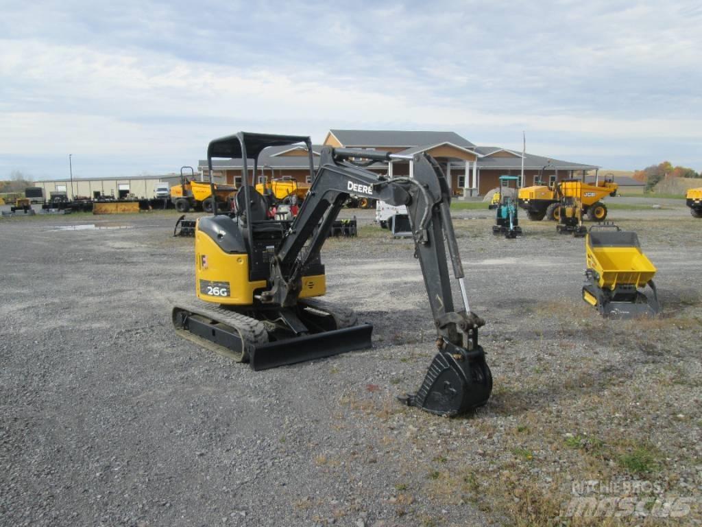 John Deere 26G Mini Excavators <7t (Mini Diggers)