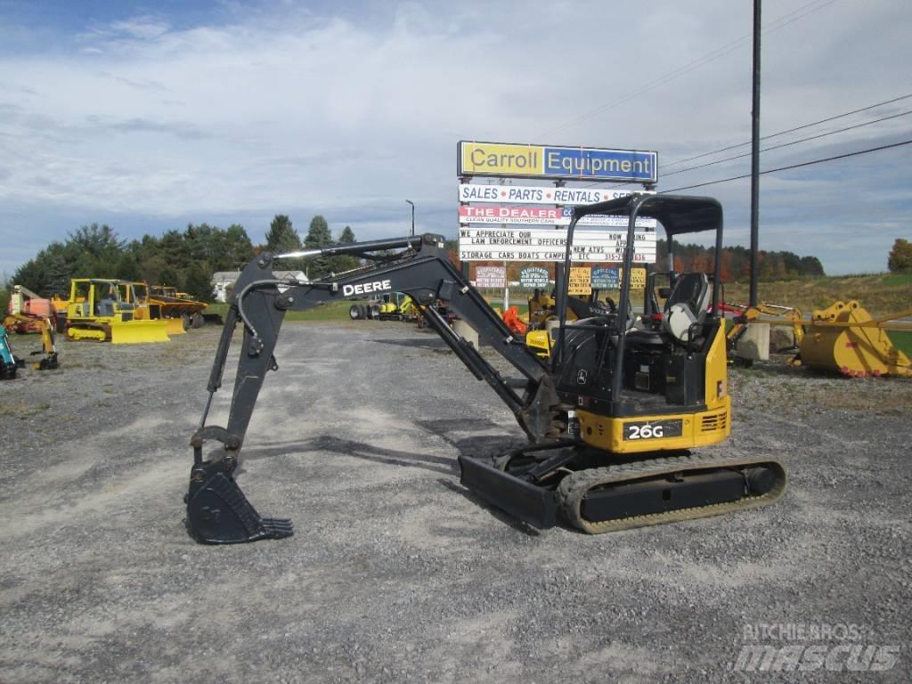 John Deere 26G Mini Excavators <7t (Mini Diggers)